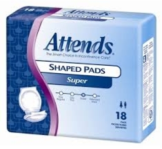 Image for Attends Shaped Pads 